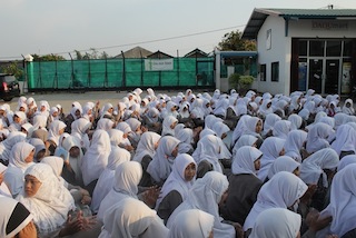 DAQU Putri Cikarang Gelar Ujian Seleksi Masuk 2014