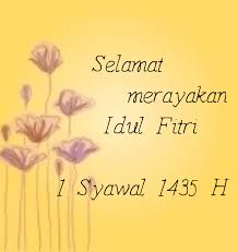 SELAMAT HARI RAYA IDUL FITRI 1435 H