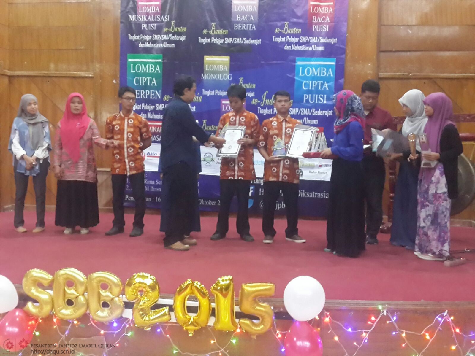 Daqu Sabet Juara Puisi Tingkat Provinsi Banten