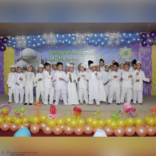 Daqu Primary School Gelar Maulid Nabi