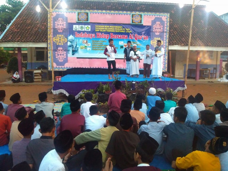 Daqu Lampung Jadi Motivator Menghafal Quran