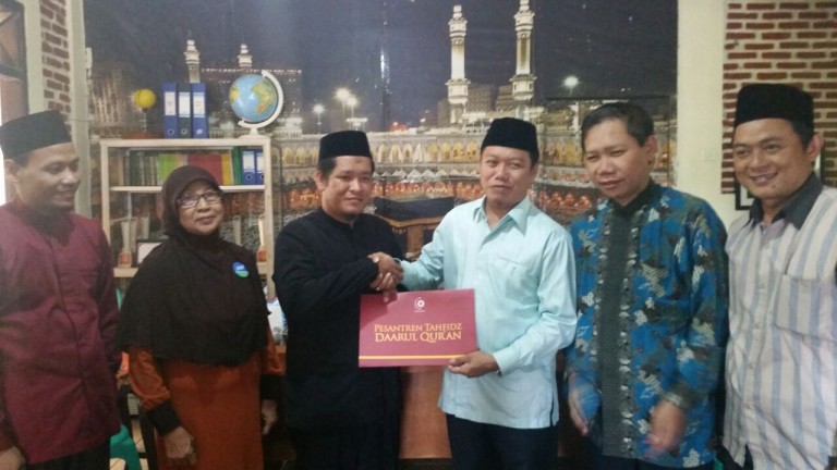 Serah Terima Amanat Pengasuh Daarul Qur’an Al-Jannah Cariu