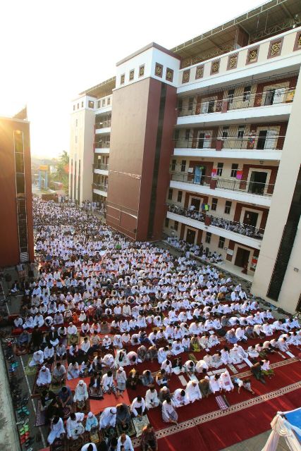 Meriahnya Idul Adha Di Pesantren Daarul Qur’an