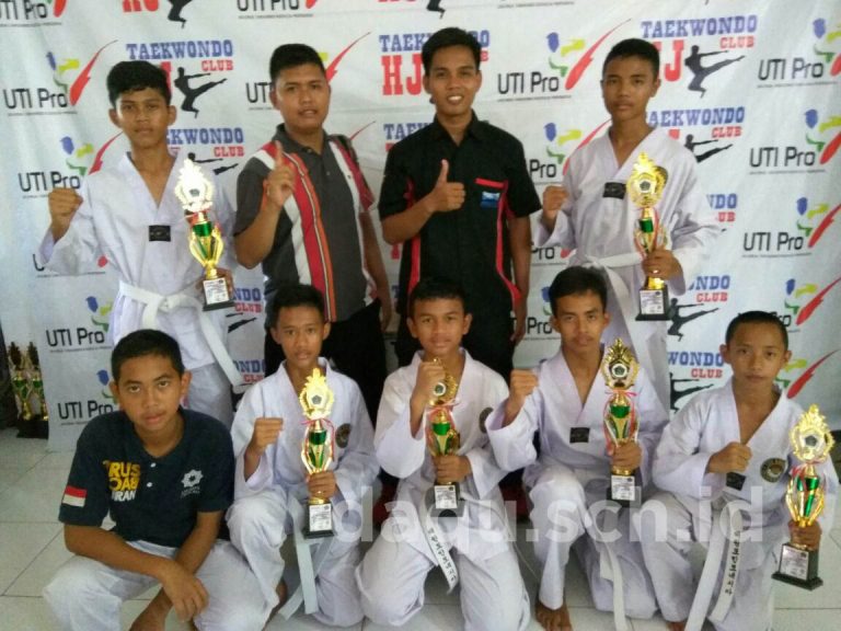 Taekwondoin Daqu Lampung Raih Sejumlah Medali Kejuaraan Provinsi