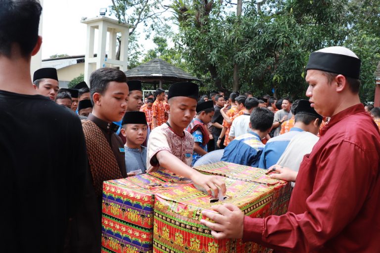 Antusias Santri Daqu Ketapang Ikuti Pemilihan Osdaqu