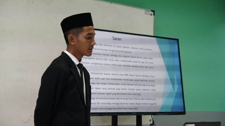 Santri Pesantren Daqu Bandung Mulai Masuki Masa Sidang Karya Tulis Ilmiah