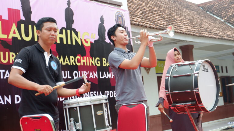 Pesantren Daqu Lampung Kini Makin Meriah dengan Hadirnya Ekskul Marching Band