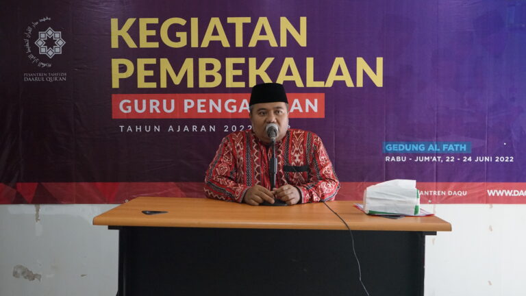 Pesantren Daqu Tangerang Gelar Sosialisasi dan Pembekalan OSDAQU dan Mudabbir