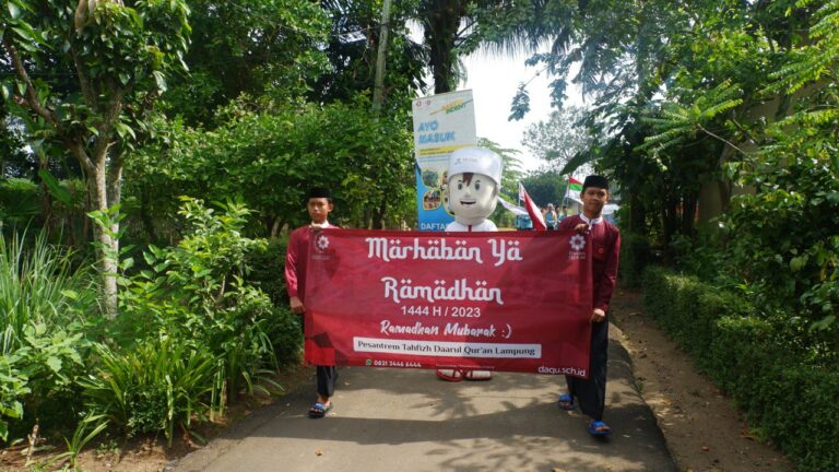 Gema Takbir dan Sholawat Menyambut Ramadhan di Daqu Lampung