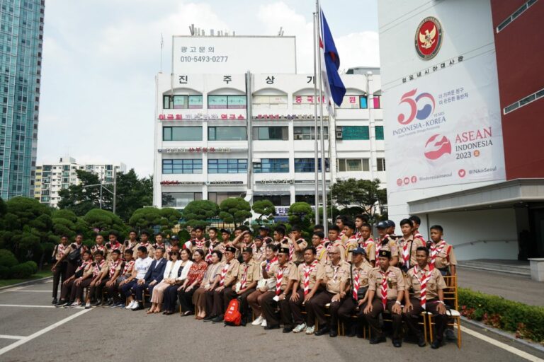 Santri Daqu Tiba di Korsel untuk Ikuti World Scout Jambore, Disambut Langsung Oleh Gubernur