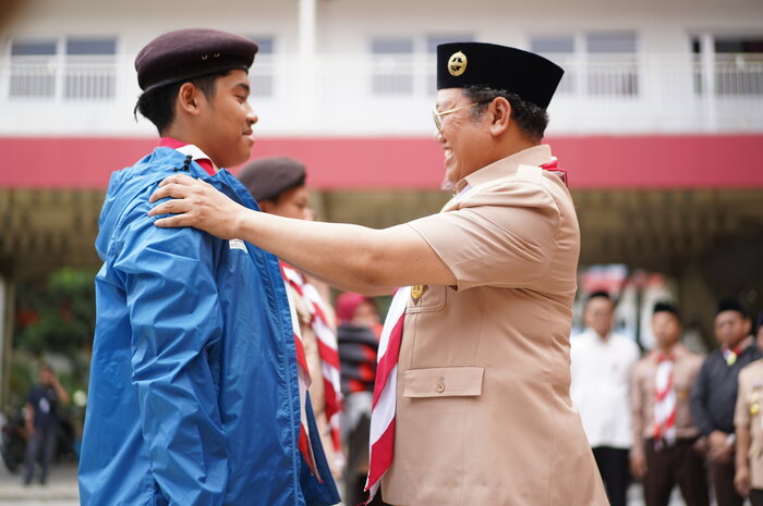 Pelepasan Santri Daqu Mengikuti World Scout Jambore ke 25: Jaga Hafalan Alquran, Raih Impian Kalian!